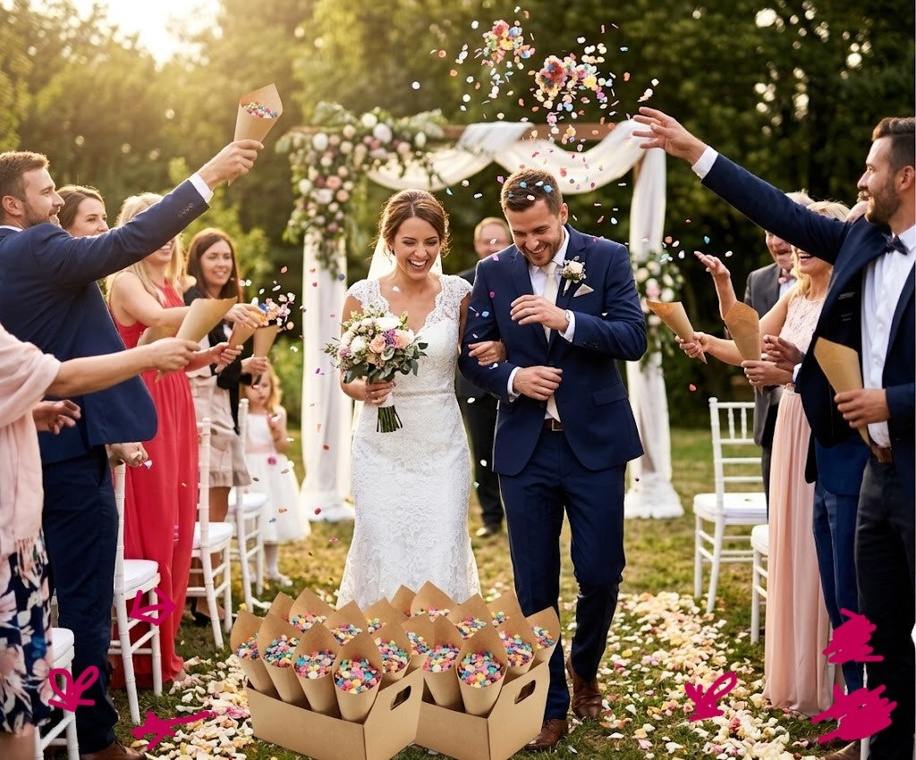 Confetti Cone Holder – Elegant & Eco‑Friendly Party Display