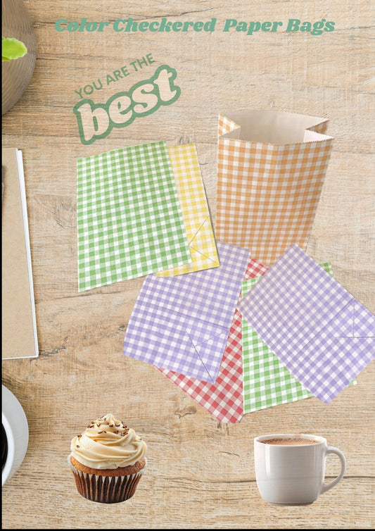 Multi-colored Paper Bags