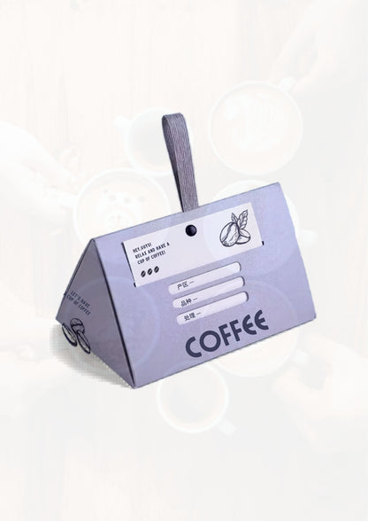 Specialty Coffee Pyramid Boxes