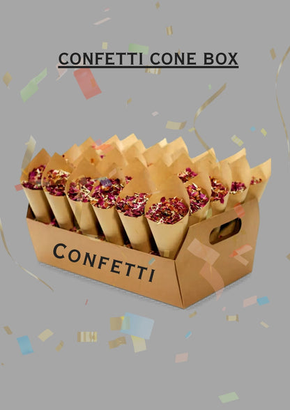 Confetti Cone Holder – Elegant &amp; Eco‑Friendly Party Display