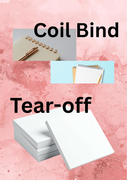 Beach Bliss Stationery Set – Notes &amp; Memo Pads
