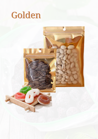 Colorful Ziplock Bag - Resealable Stand‑Up Pouches