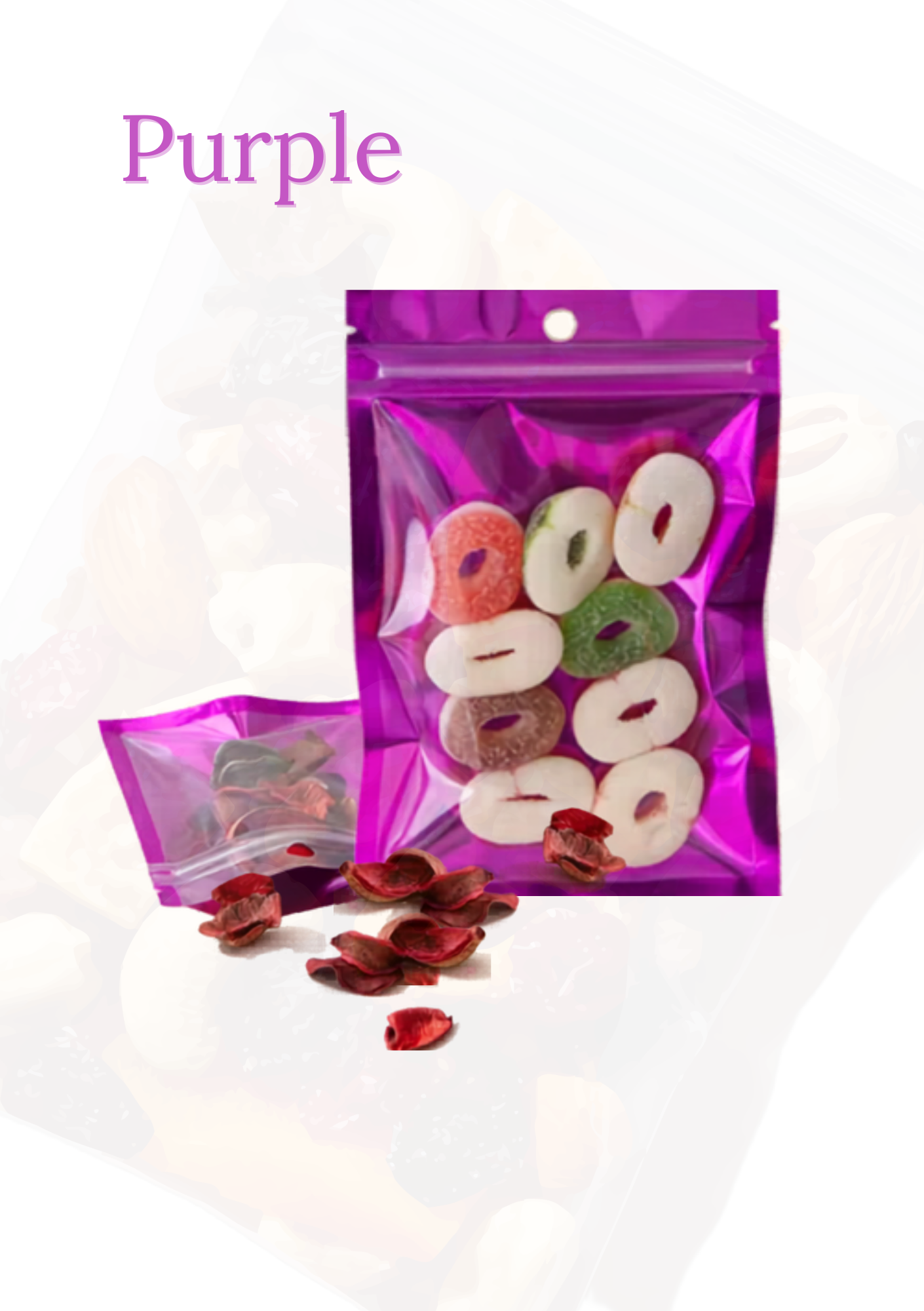 Colorful Ziplock Bag - Resealable Stand‑Up Pouches