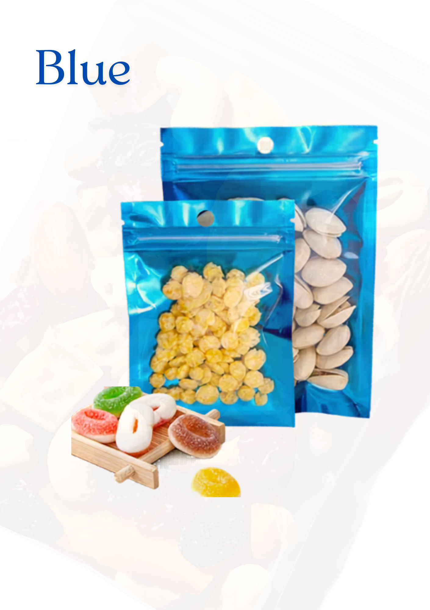 Colorful Ziplock Bag - Resealable Stand‑Up Pouches