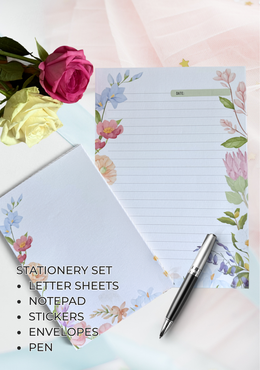 Floral Stationery Set - Exclusively at Little Finds