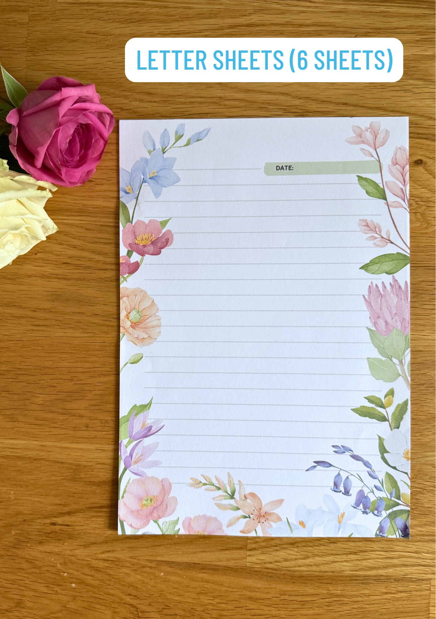 Floral Stationery Set - Exclusively at Little Finds