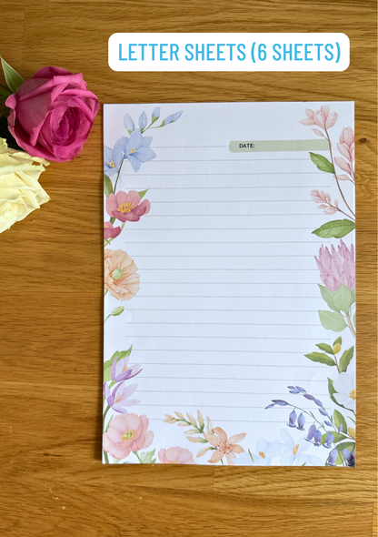 Floral Stationery Set - Exclusively at Little Finds