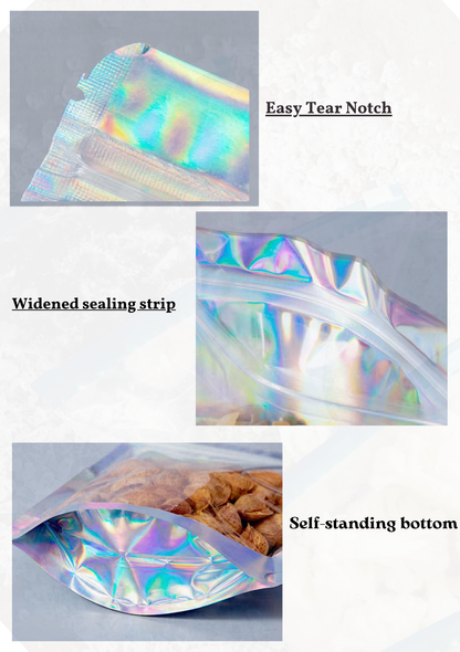 Laser/Holographic Stand-up Pouches